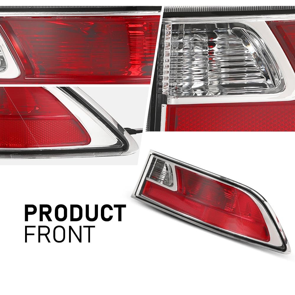 G-PLUS Rear Right Passenger Side Tail Light Lamp Compatible with LX GX460 2014-2023 81671-60160, 8167160160, LX2887103 Luces Traseras Rear Brake Lamps Assembly