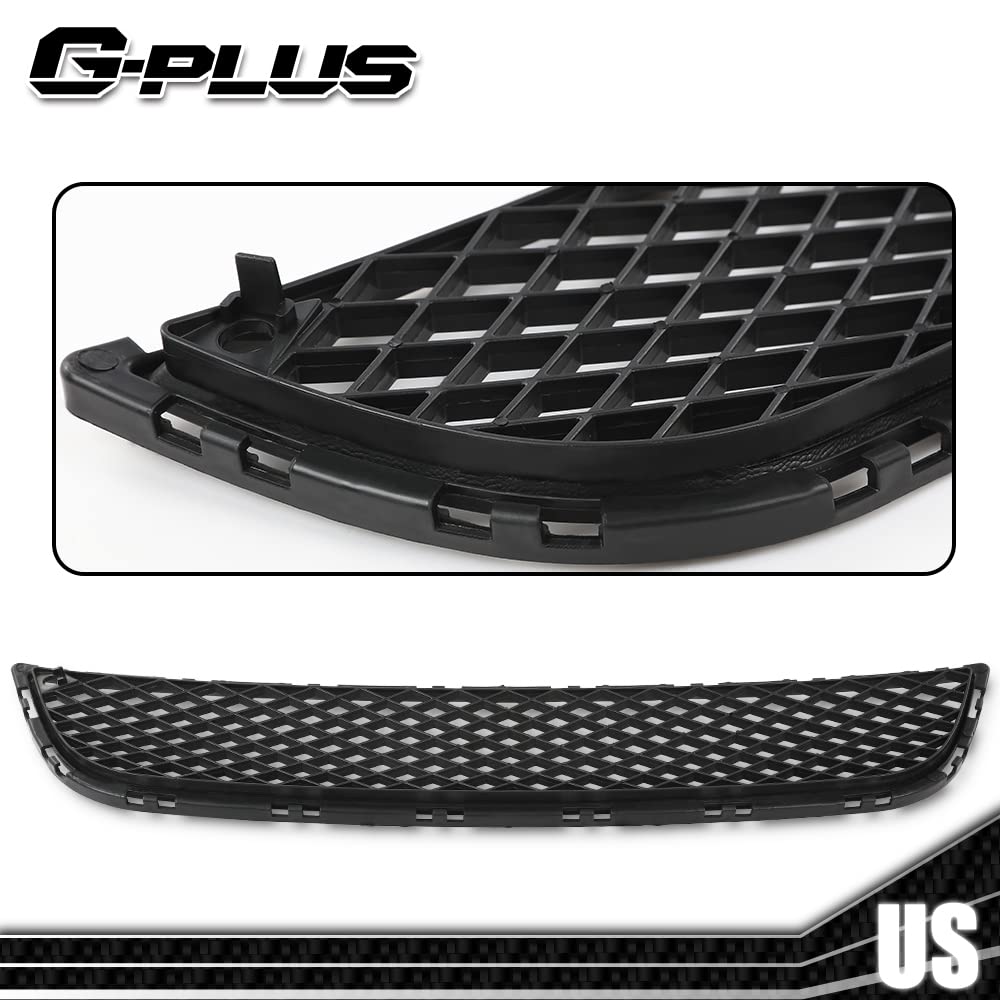 G-PLUS Front Bumper Lower Grille Grill Compatible with Buick Verano 2012-2017 Replacement for 22824481