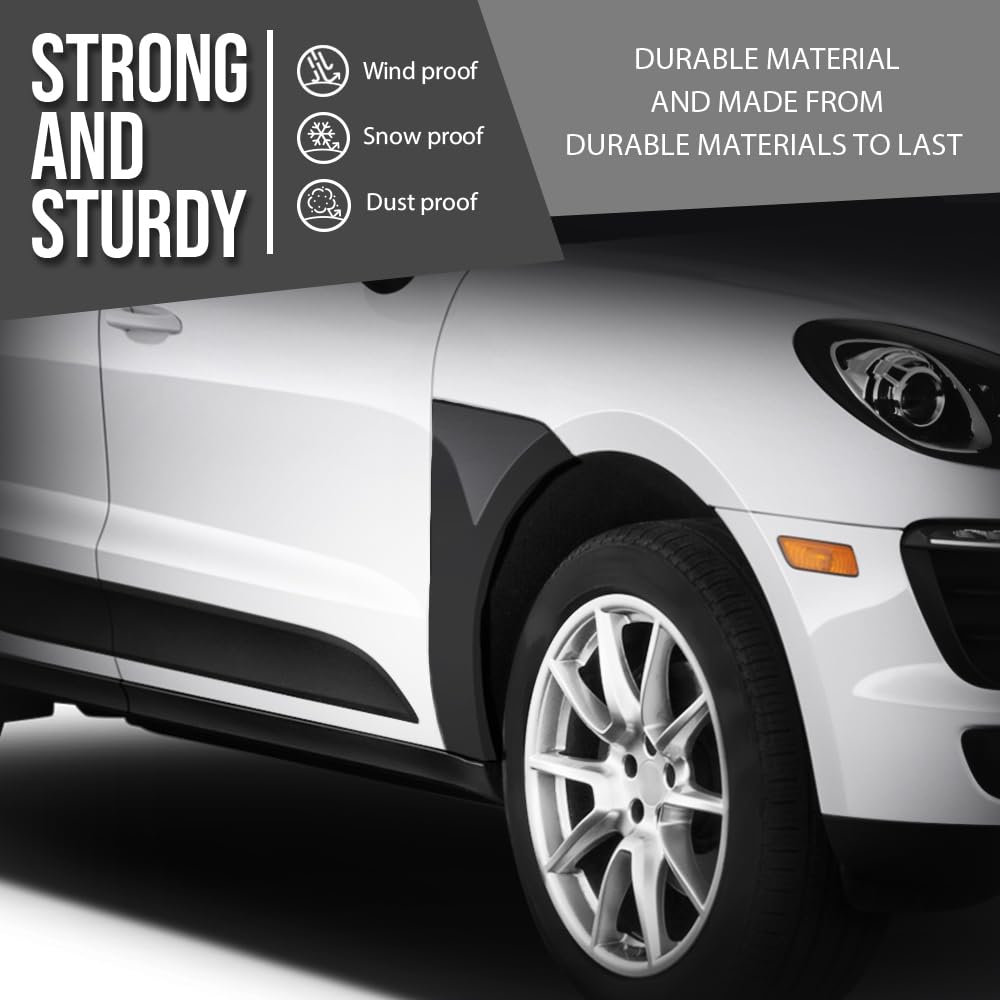 G-PLUS Front Right Premium Fender Hood Compatible with Porsche Macan All models 2015 2016 2017 2018 2019 2020 2021 2022 2023 95B-821-102-DY-GRV, 95B821102AYGRV, 95B821102BYGRV Black