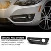G-PLUS Front Fog Light Cover Trim Driving Lamp Driver Left Side Compatible with BMW 230i xDrive Base 2017-2021 For Sport Line Models Without M Sport Package 51117343731, BM1038163 Black