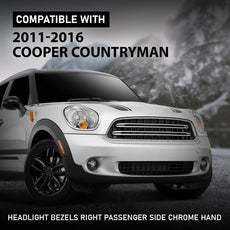 G-PLUS Headlight Bezel for Mini Cooper Countryman Paceman 2011-2016 Silver Product Features