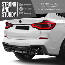 G-PLUS Rear Diffuser for BMW X3 G01 M40i 2018-2021 Gloss Black Product Details