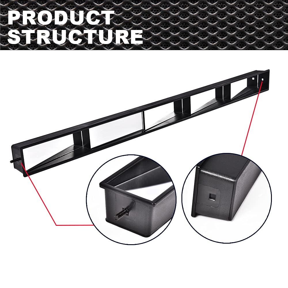 G-PLUS 5 Panel Universal Mirror Compatible with Yamaha/Golf Carts/EZGO/Club Cars (2PC)