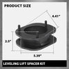 G-PLUS Front 2.5" Leveling Lift Spacer Kit Compatible with Jeep Grand Cherokee WK2 2011-2022 Black