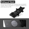 G-PLUS LED Front Fog Light Daytime Running Light Lamp Compatible with Lincoln MKC 2015-2018 EJ7Z13200D, FO2562100 Black Left Side