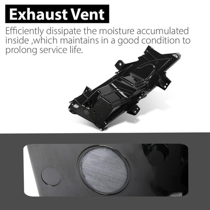 G-PLUS LED Front Fog Light Daytime Running Light Lamp Compatible with Lincoln MKC 2015-2018 EJ7Z13200D, FO2562100 Black Left Side