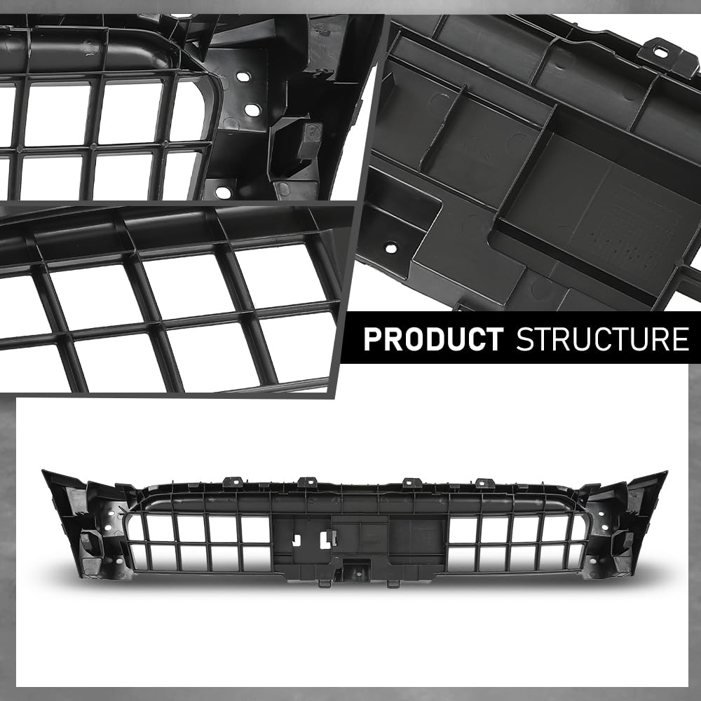 G-PLUS Grille Bracket Insert, Compatible with Audi Q5 2013-2017/ SQ5 2014-2017, Fit Models Without S-Line Package 8R0853692B, AU1207100