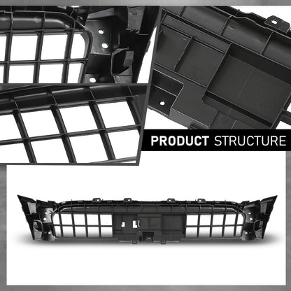 G-PLUS Grille Bracket Insert, Compatible with Audi Q5 2013-2017/ SQ5 2014-2017, Fit Models Without S-Line Package 8R0853692B, AU1207100