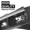 G-PLUS LED Headlights Assembly Front Headlamps Compatible with Chevy Express GMC Savana 1500 2003-2014, Fit Chevy Express GMC Savana 2500 3500 2003-2023 Clear Lens Black Housing