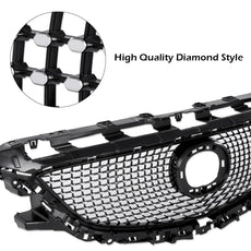 G-PLUS Upper Grille Grill for Mazda 6 Atenza 2014-2016 Black Mesh ABS Side View