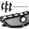 G-PLUS Front Bumper Upper Grille Compatible with Mazda 6 Atenza 2014-2016 Mesh Hood Grill ABS Black