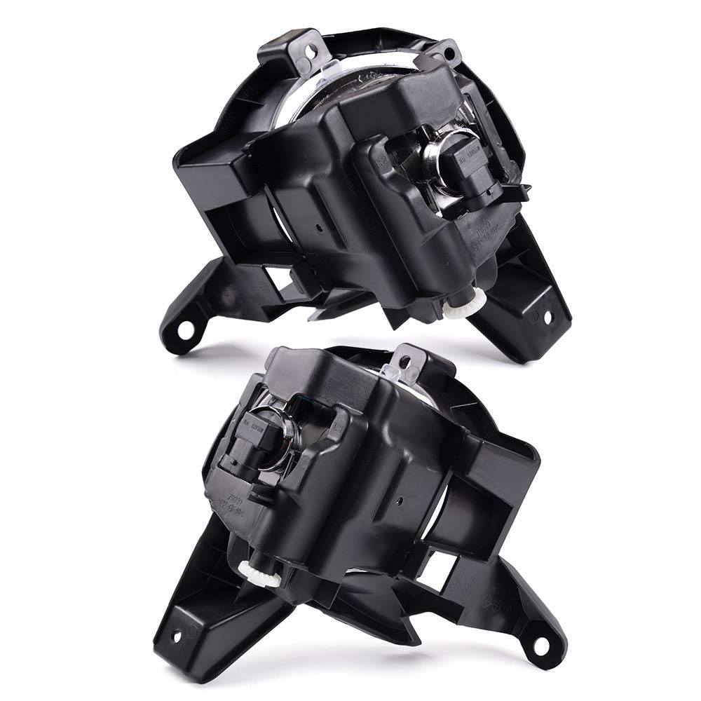 Compatible with Toyota Rav4 2013 2014 2015 Clear Lens Front Bumper Driving Fog Lights Lamp with Switch Harness H16 Bulbs One Pair