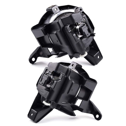 Compatible with Toyota Rav4 2013 2014 2015 Clear Lens Front Bumper Driving Fog Lights Lamp with Switch Harness H16 Bulbs One Pair