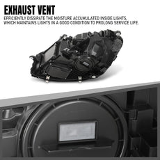 G-PLUS LED Headlight Right for Benz S560 S450 S63 2018-2020 Black Product Specifications