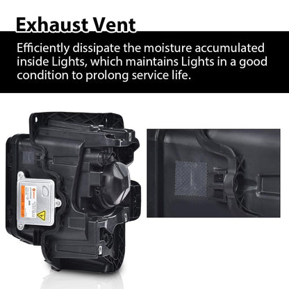 G-PLUS Headlight Headlamp Assembly w/Bulbs Compatible with Chevy Blazer 2019-2021 84588816, GM2503492, 84788650 Clear Lens Black Housing Right Passenger Bumper Headlamps,faros delanteros