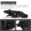 G-PLUS Projector Headlight w/Bulb Compatible with Toyota Camry LE SE 2018-2022 Left Driver Clear Lens Black Housing Amber ReflectorBumper Headlamps,faros delanteros