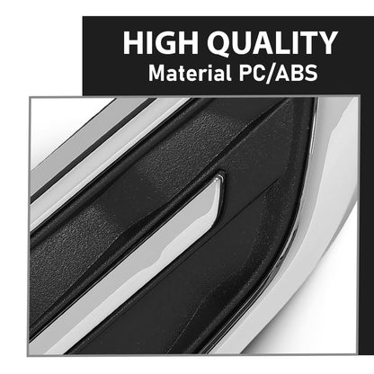 G-PLUS Front Right Fender Ornament Fender Vent Insert Grille Molding Plate Kit, Compatible with Ford Escape SEL S SE Titanium Sport Utility 4-Door 2017-2019, Passenger Side, GJ5Z16228AA, GJ5416C216ACW