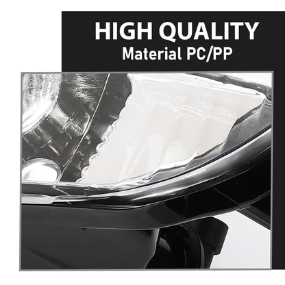 G-PLUS Front Bumper Fog Lights Compatible with Toyota Sienna 2006 2007 2008 2009 2010 Left & Right Clear Lens Chrome Housing 81220AE020, 81210AE020, TO2592122, TO2593122