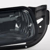 G-PLUS Smoke Lens Front Bumper Fog Lights Assembly Compatible With Dodge Ram 1500 2009-2012/Ram 2500 3500 2010-2018 Driving Lamps w/Bracket + H10 12V 42W Halogen Bulbs
