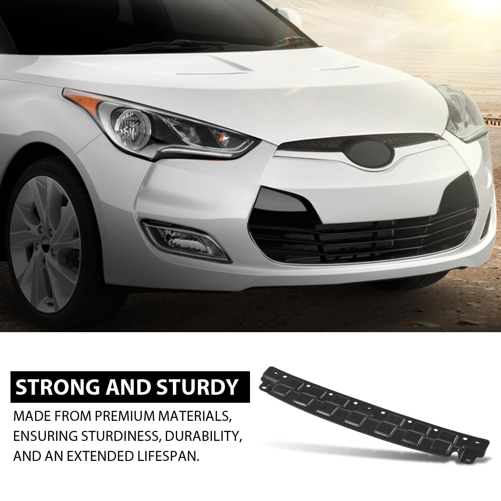 G-PLUS Front Bumper Lower Panel Cover, Compatible with Hyundai Veloster 2011-2017, 291102V000 Black