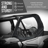 G-PLUS Soft Upper Doors Compatible with Polaris RZR XP 1000 and RZR XP Turbo 2014-2022 Fit Polaris RZR S 1000 2016-2020 Black 2 Pcs