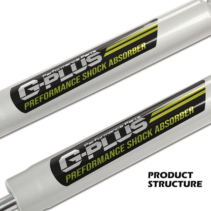 G-PLUS Suspension Leveling Lift Kit Compatible with 1999-2006 4WD Chevy Silverado/GMC Sierra 1500, Compatible with 2007-2007 4WD Chevy Silverado/GMC Sierra 1500 Classic Rear Shock Absorbers 23158_A
