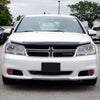 G-PLUS Bumper Fog Lights Compatible With Chrysler 300 2014/ Fit Dodge Avenger/Charger, Fit Chrysler 200 2014-2015/ Fit Dodge Challenger/Durango/Cherokee, Clear Lens Driving Fog Lamps