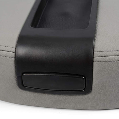 G-PLUS Front Center Console Armrest Lid Compatible with 07-14 Chevy GMC Silverado Sierra,Center Console Lid Assembly (Gray)
