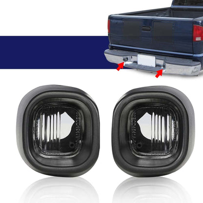 G-PLUS License Plate Light Rear Bumper Tag Lamp Compatible with 1998-2005 Chevy Blazer 15721389, 15721390, 68147