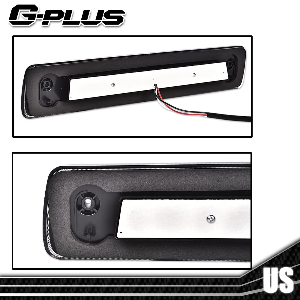 G-PLUS LED 3rd Third X Brake Light Rear Brake Stop Tail Light Compatible with 2015-2018 Colorado/Canyon GM25971002 52019397 High Mount Stop Light Third Tail Light