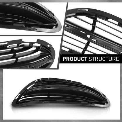 G-PLUS Front Bumper Fog Light Cover Bezel Left & Right Compatible with Benz S-Class W222 2013-2020 2228850224