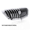 G-PLUS Front Grille Black with Chrome Molding Compatible with 2013 2014 2015 BUICK Encore 16 Encore AWD 95292990, 95384115, 25980527, GM1200690