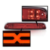 G-PLUS LED Third Type X High Mount Brake Stop Light Compatible with 1993-2011 Ranger 1999-2016 F250 F350 F450 F550 Super Duty 1995-2003 Mazda B2300 B2500 B3000 B4000 CC3Z13A613B