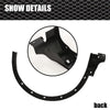 G-PLUS Front Fender Flares Compatible with Ford Escape 2013 2014 2015 2016 2017, 2PCS Wheel Opening Molding Arch Trim Left & Right, CJ5Z-16268-AB, Factory Style