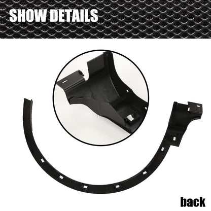 G-PLUS Front Fender Flares Compatible with Ford Escape 2013 2014 2015 2016 2017, 2PCS Wheel Opening Molding Arch Trim Left & Right, CJ5Z-16268-AB, Factory Style