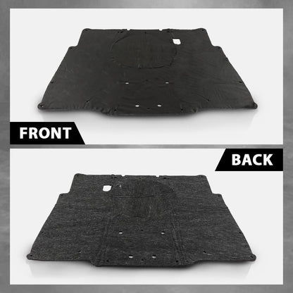 G-PLUS Hood Insulation Pad Heat Shield Compatible with Chevy Camaro 1980-1981 Black 1pc