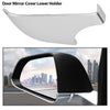 G-PLUS Left Side Wing Door Mirror Cover Lower Silver Holder Chrome Compatible With Tesla Model 3 2017-2022 22873005 Silver