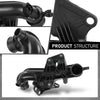 G-PLUS Turbo Air Pipe Intercooler Pressure Hose, Compatible with Audi A4 A5 allroad 2009-2017, 8K0145673AJ, 8K0145673M