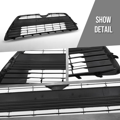G-PLUS Front Lower Bumper Grille Compatible with Toyota Corolla LE Base XLE 2023 2024 53112-02E00, 53102-02640 Black