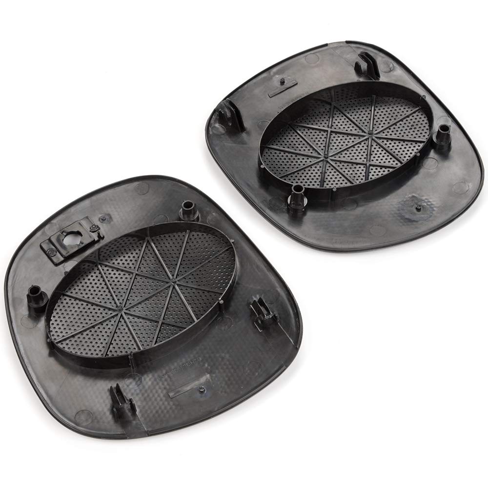 G-PLUS Front Driver Passenger Side Dash Speaker Grille Grill Cover Compatible With Chevy S10 Blazer Bravada/1998-2005 GMC Jimmy Sonoma 15046442 & 15046441