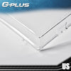 G-PLUS Front Headlight Lenses Cover Compatible with 2007-2013 GMC Sierra 1500 2500HD 3500HD,Left & Right Side Replacement Pair (Clear Lens)