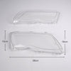 G-PLUS Headlight Lens Cover Compatible with BMW E46 4Door 320i 325i 325xi 330i 330xi 2002-2005, 63126924046 63127165772 63127165786