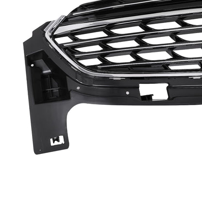 G-PLUS Front Bumper Upper Grille Chrome Black Compatible with Buick Envision Avenir 2021 2022 2023 84899914