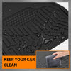G-PLUS TPE Floor Mats Fit Freightliner Cascadia Models 2008-2018 Excludes New Cascadia Body Style 1st Row Truck Accessories Cargo Liners All Weather Protection 5PCS Black Alfombras para Carro