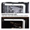 G-PLUS LED Headlights Assembly Fit Dodge Ram 1500 1994-2001,Fit Dodge Ram 2500 3500 1994-2002(Not for Ram Sport) Headlamps w/o Bulbs Smoky Lens Chrome Housing Amber Reflector Left & Right
