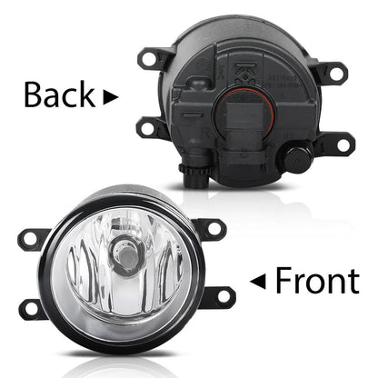 G-PLUS Pair Fog Lights Assembly, Compatible with Toyota 2006-2013/ LX 2008-2013/ Scion xA 2006, Left Driver & Right Passenger Side 2PCS, 812100D041, 812100D042