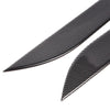 G-PLUS Carbon Fiber Headlight Eyelids Eyebrows Covers Compatible with Nissan 350Z Z33 Fairlady Z Coupe 2003-2009, Left & Right Black
