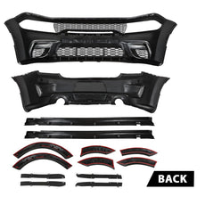 G-PLUS Front Rear Bumper Body Kit for Dodge Charger 2015-2023 SRT Widebody Style Product Features