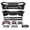 G-PLUS Front Rear Bumper Body Kit Compatible with Dodge Charger SRT Style 2015-2023 Widebody Full Bumper Replacement Assembly