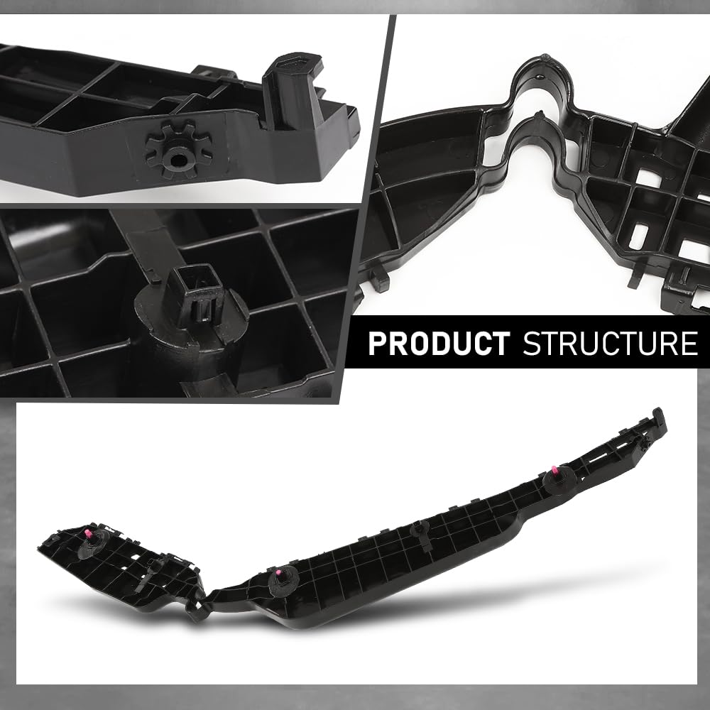G-PLUS Rear Driver Side Bumper Bracket Compatible with Toyota Highlander 2020 2021 2022 2023 521560E100